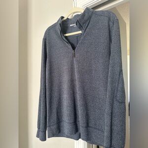 Greg Norman Collection Charcoal Quarter-Zip Pullover